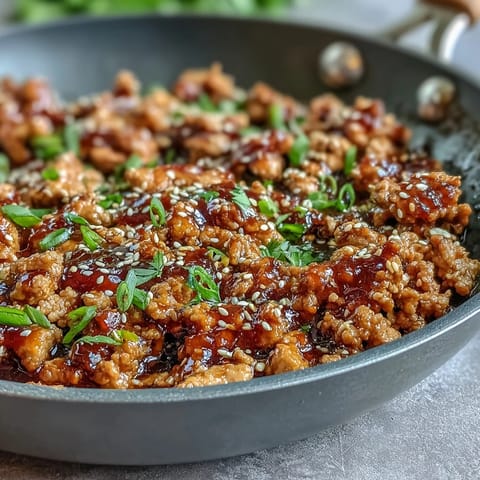 Korean Style Ground Turkey