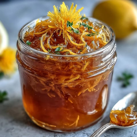 Dandelion Jelly Lemon Honey
