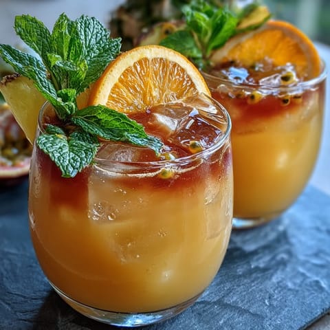 Tropical Sunrise Passionfruit Orange