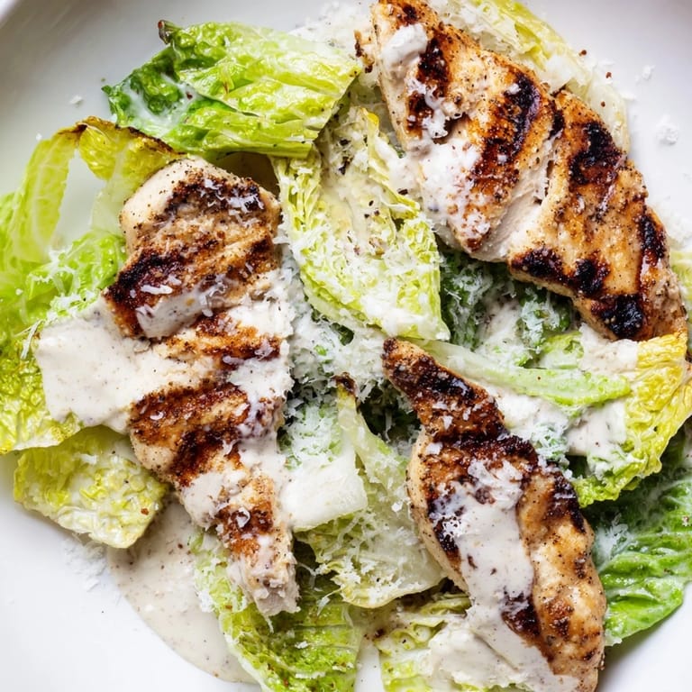Golden brioche buns hold tender garlic grilled chicken, fresh romaine, and Parmesan in this classic Caesar Chicken Sandwich.