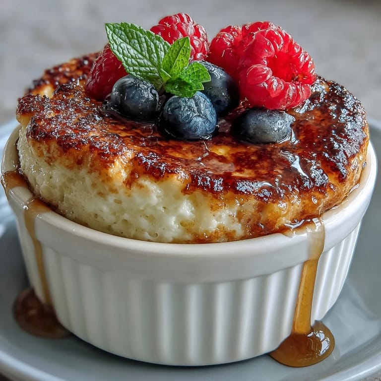 A fluffy, nutritious Baked Protein Pancake Bowl without banana, featuring a soft texture and generous dollop of yogurt on top.
