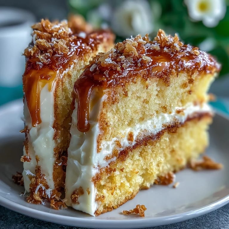 Swirled Gemini Cake showing moist two-tone batter ready for frosting.